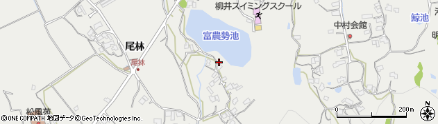 山口県柳井市余田尾林3295周辺の地図