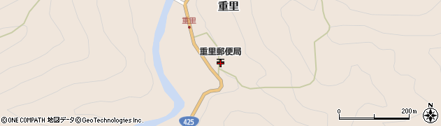 重里郵便局 ＡＴＭ周辺の地図
