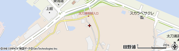福岡県北九州市門司区田野浦1034周辺の地図