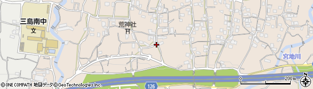 愛媛県四国中央市寒川町4495周辺の地図