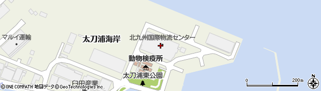 福岡県北九州市門司区太刀浦海岸72周辺の地図