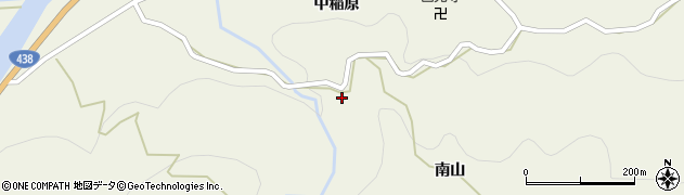 徳島県神山町（名西郡）下分（矢ノ内）周辺の地図