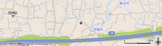 愛媛県四国中央市寒川町3019周辺の地図