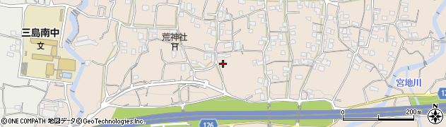 愛媛県四国中央市寒川町3378周辺の地図