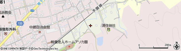 愛媛県新居浜市清住町周辺の地図