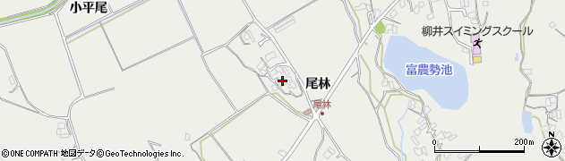 山口県柳井市余田尾林3604周辺の地図