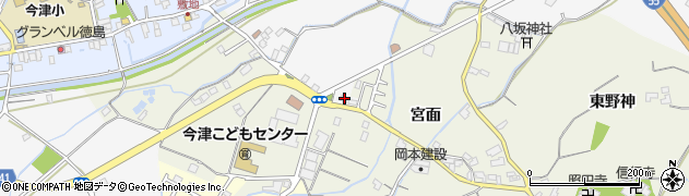 徳島県阿南市那賀川町色ケ島向原101周辺の地図