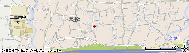 愛媛県四国中央市寒川町3379周辺の地図