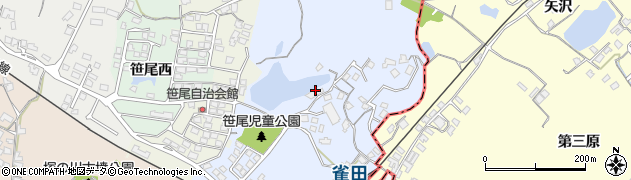 山口県山陽小野田市須田ノ木周辺の地図