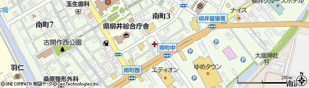 西京銀行柳井支店 ＡＴＭ周辺の地図