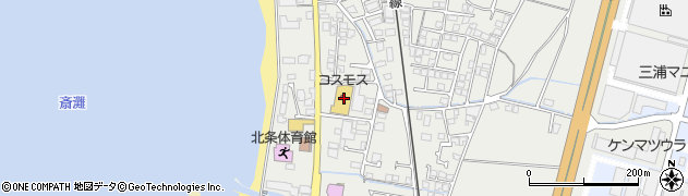 愛媛県松山市北条辻1130周辺の地図
