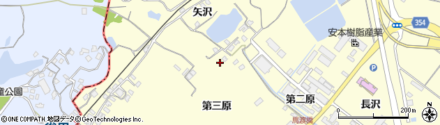 山口県宇部市東須恵（第三原）周辺の地図