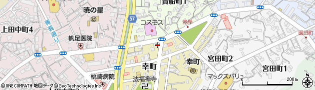 そば処 山笠 幸町店周辺の地図