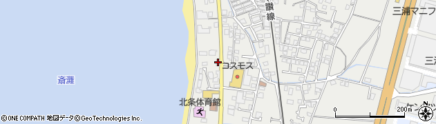 愛媛県松山市北条辻1185周辺の地図