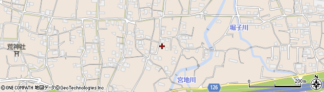 愛媛県四国中央市寒川町2996周辺の地図