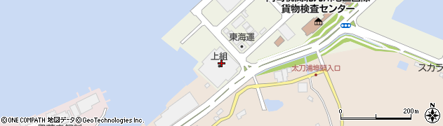 株式会社上組門司支店　太刀浦第２倉庫周辺の地図
