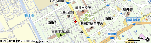 うどんの釜屋 柳井店周辺の地図