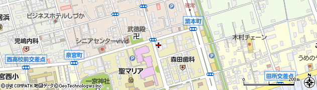 いよぎんリース株式会社　新居浜支店周辺の地図