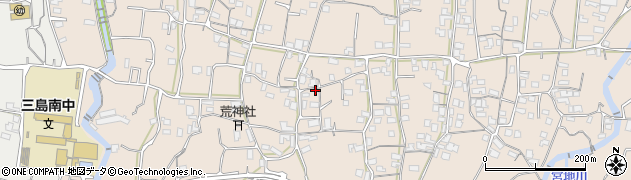 愛媛県四国中央市寒川町3387周辺の地図