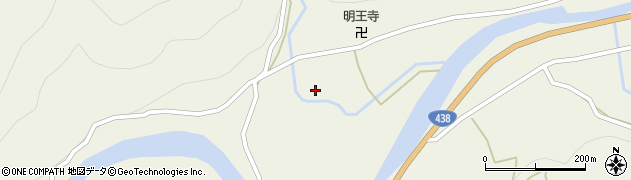 徳島県名西郡神山町下分東寺30周辺の地図