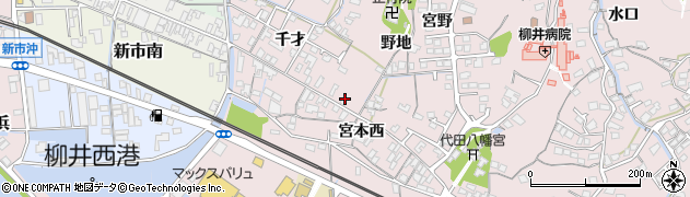 山口県柳井市柳井（宮本西）周辺の地図