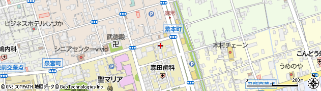 愛媛ガス配送センター周辺の地図
