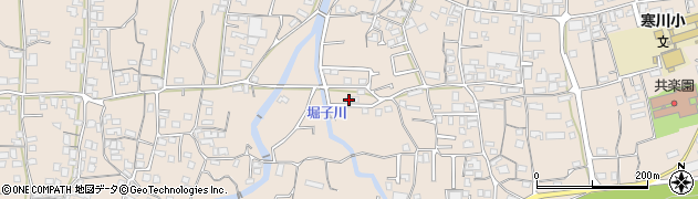 愛媛県四国中央市寒川町2070周辺の地図