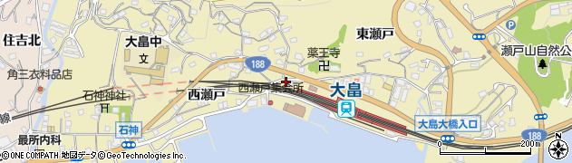 柳井レイルモデル周辺の地図