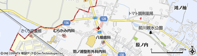宮倉周辺の地図