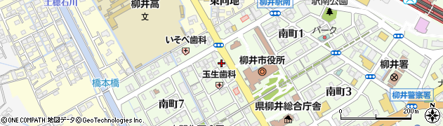 明治安田生命保険相互会社　山口支社柳井営業所周辺の地図