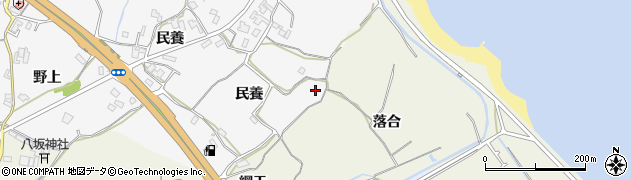 徳島県阿南市那賀川町色ケ島周辺の地図