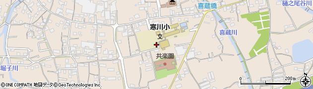 愛媛県四国中央市寒川町1814周辺の地図