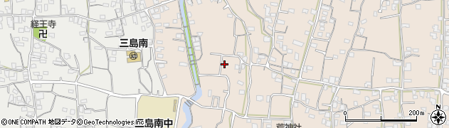愛媛県四国中央市寒川町4356周辺の地図