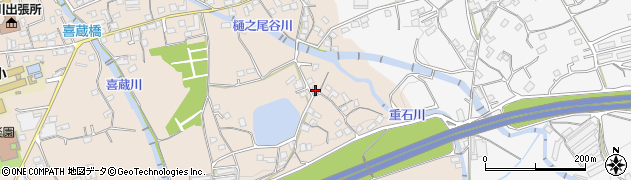 愛媛県四国中央市寒川町1497周辺の地図
