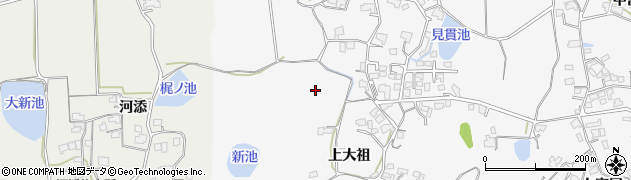 山口県柳井市新庄（上大祖）周辺の地図
