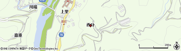 徳島県徳島市飯谷町（西分）周辺の地図
