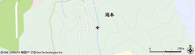 愛媛県松山市滝本242周辺の地図