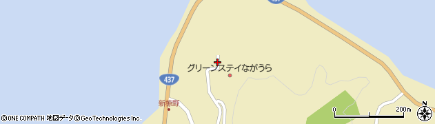 周防大島町役場久賀地区　グリーンステイながうら周辺の地図