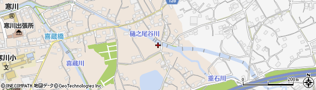 愛媛県四国中央市寒川町1659周辺の地図