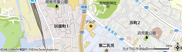 アルク南浜店周辺の地図