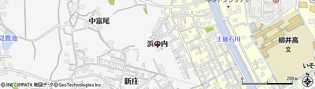 山口県柳井市新庄（浜の内）周辺の地図