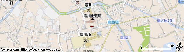 愛媛県四国中央市寒川町1393周辺の地図