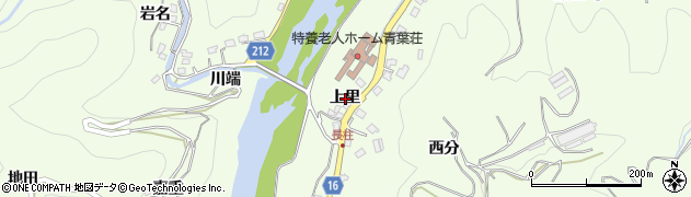 徳島県徳島市飯谷町（上里）周辺の地図