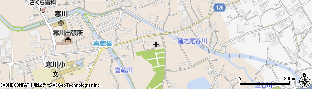 愛媛県四国中央市寒川町1695周辺の地図