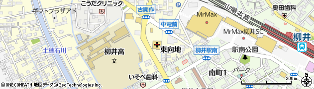 ウォンツ　柳井店周辺の地図
