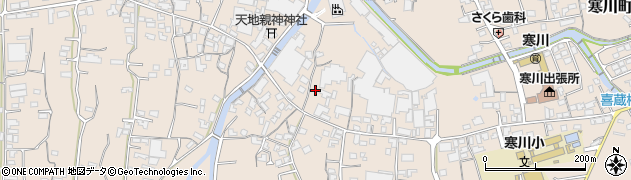 愛媛県四国中央市寒川町2450周辺の地図