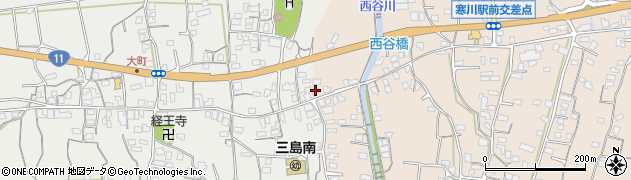 愛媛県四国中央市寒川町4313周辺の地図