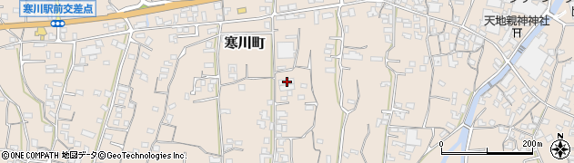 愛媛県四国中央市寒川町3602周辺の地図