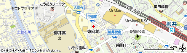 株式会社電力サポート中国　柳井営業所周辺の地図