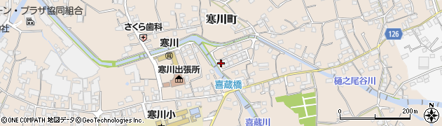 愛媛県四国中央市寒川町1399周辺の地図